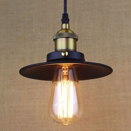 Amerikaanse landelijke stijl ultra miniatuur retro industriële eenvoudige kleine hanglamp