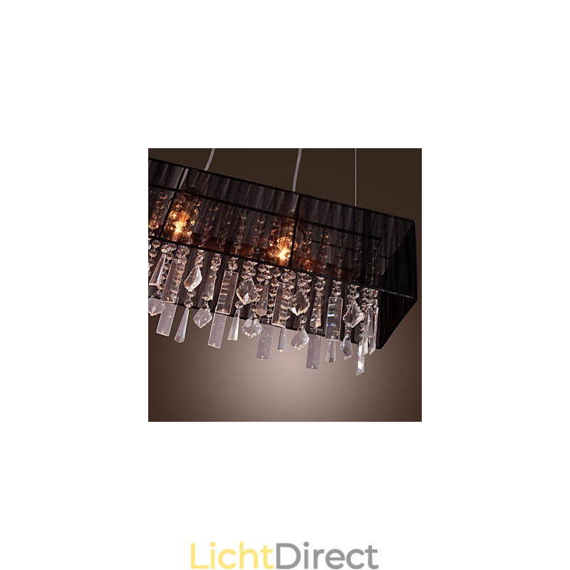 Moderne eigentijdse eiland kristal andere metalen hanglamp