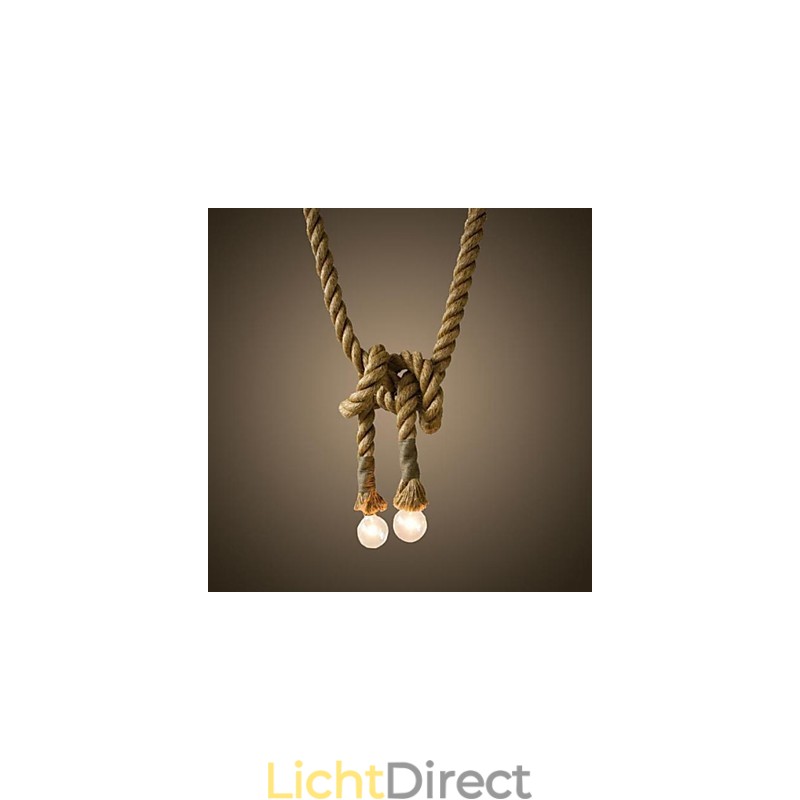 Traditionele klassieke rustieke lodge vintage landelijke retro hanglamp