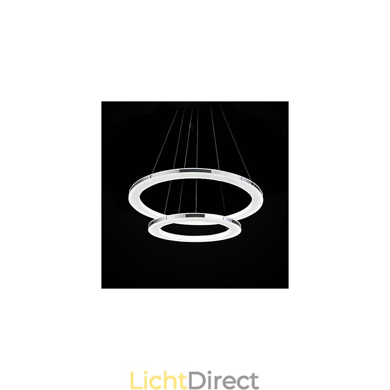 Moderne, eigentijdse metalen hanglamp