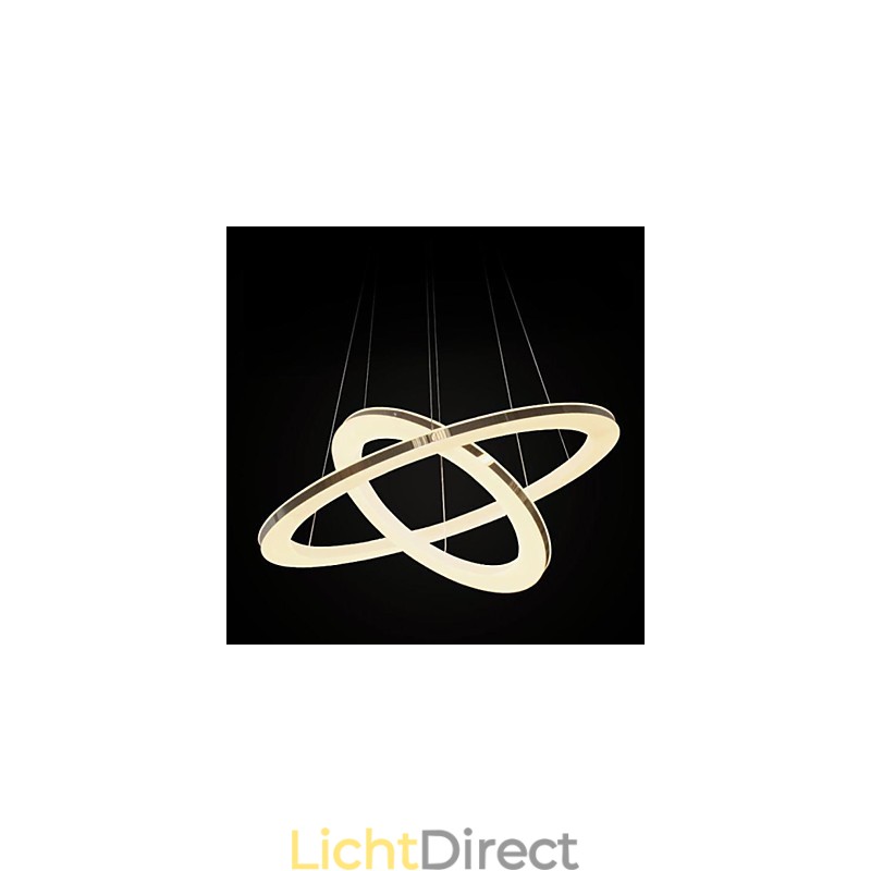 Moderne, eigentijdse metalen hanglamp
