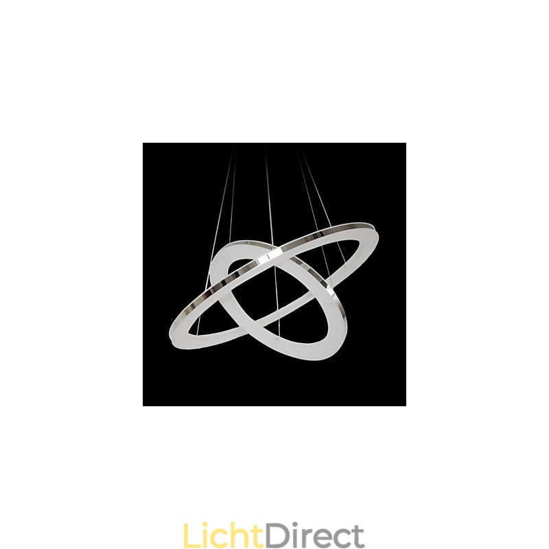 Moderne, eigentijdse metalen hanglamp