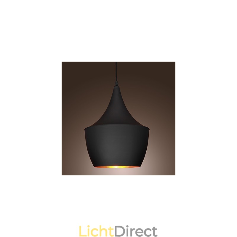 Hanglamp Retro Vintage Tom Dixon Design Zwart