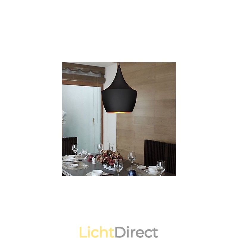 Hanglamp Retro Vintage Tom Dixon Design Zwart