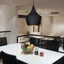 Hanglamp Retro Vintage Tom Dixon Design Zwart