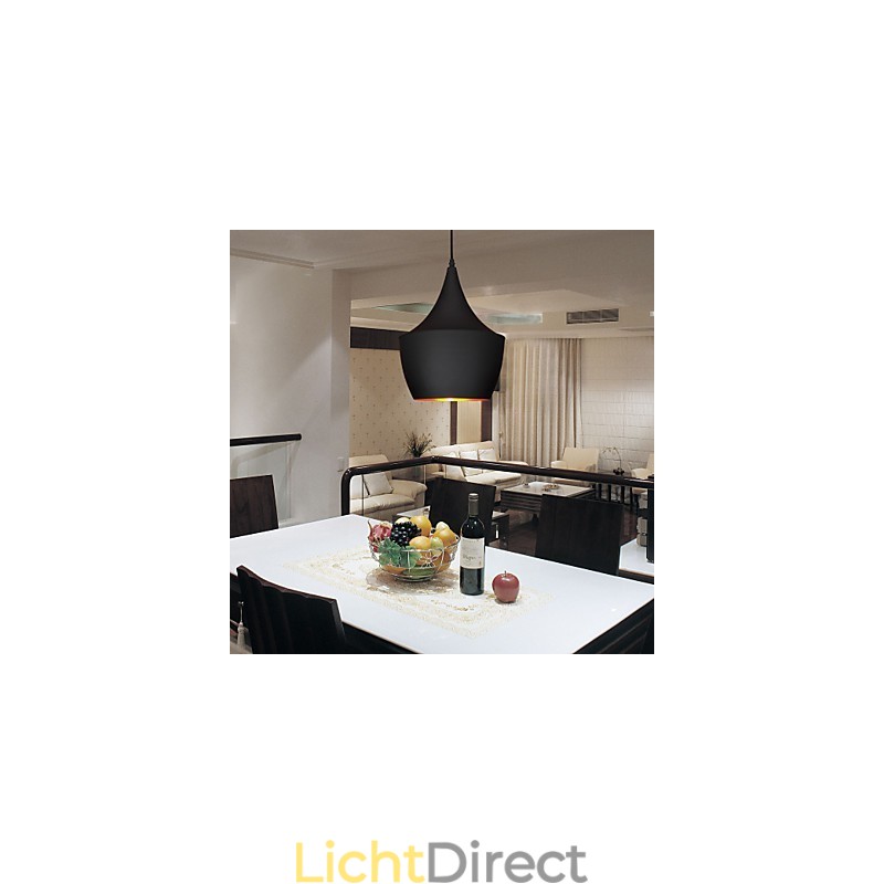 Hanglamp Retro Vintage Tom Dixon Design Zwart