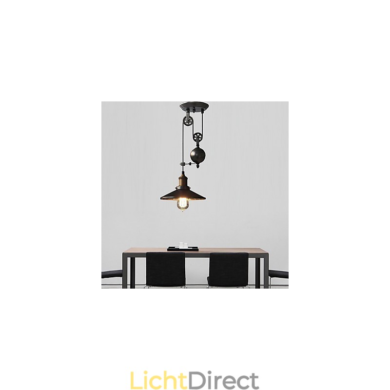 Hanglampen Rustiek Lodge Vintage Retro Landelijk Garage Metaal