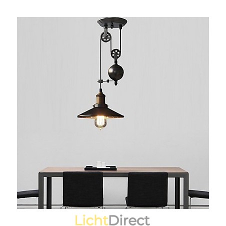 Hanglampen Rustiek Lodge Vintage Retro Landelijk Garage Metaal