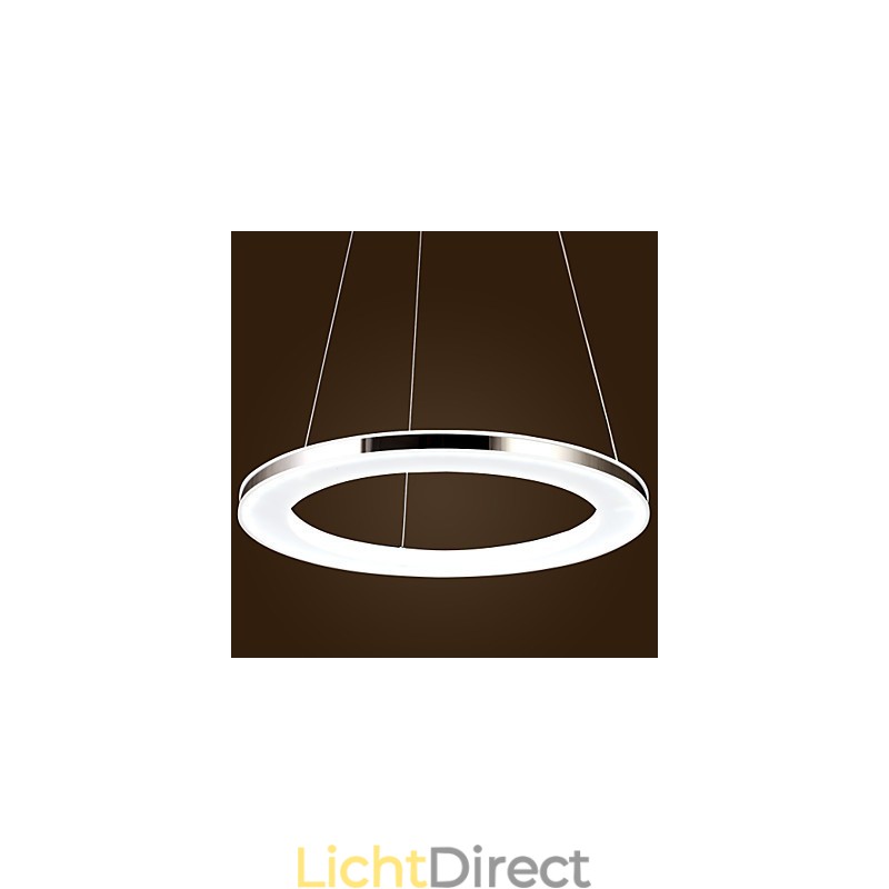 Moderne, eigentijdse metalen hanglamp