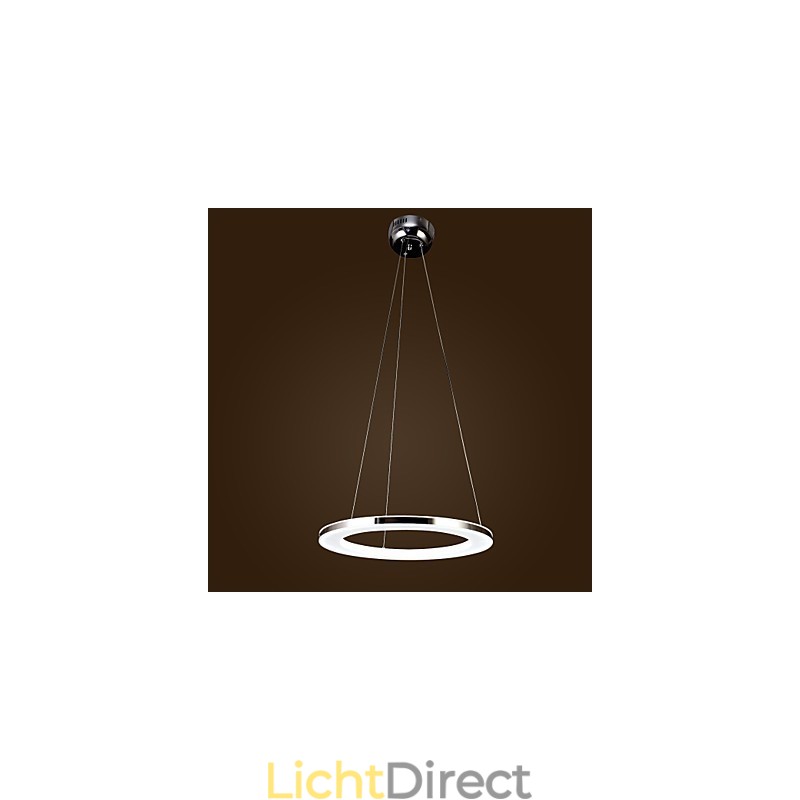Moderne, eigentijdse metalen hanglamp