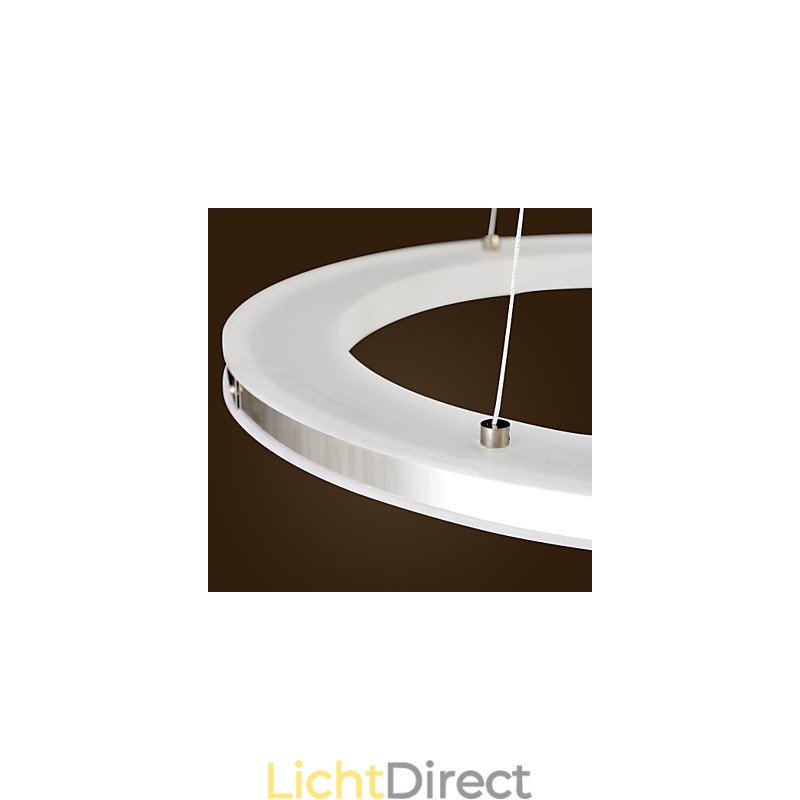 Moderne, eigentijdse metalen hanglamp