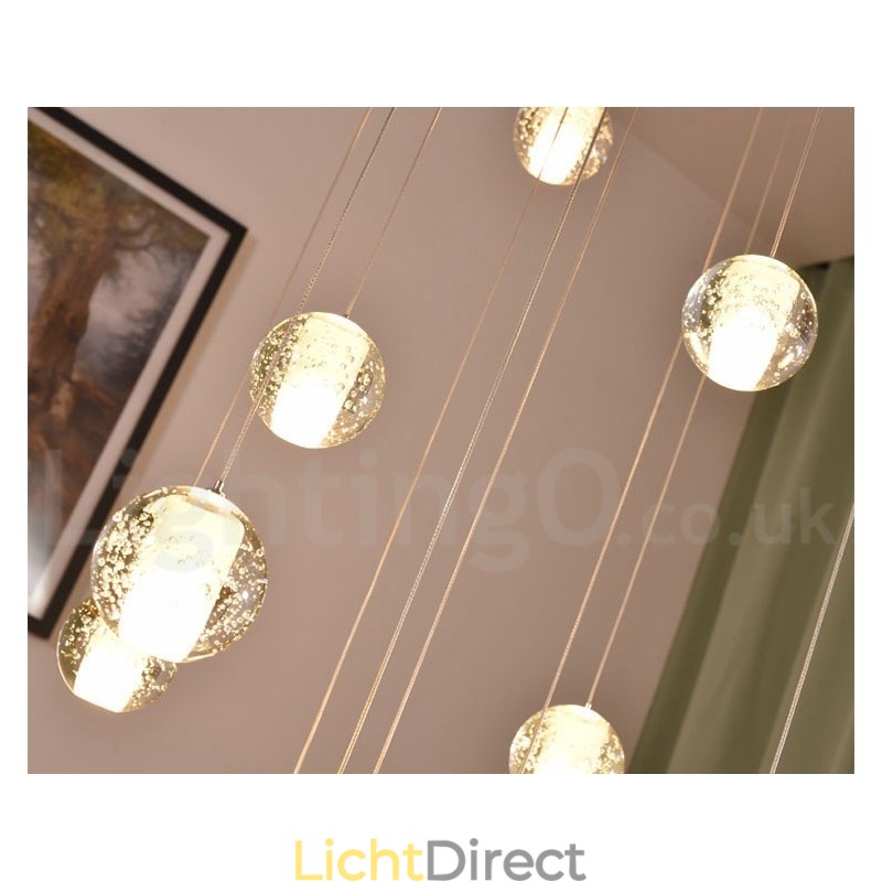 Creatieve Engineering Stage Meteorer Kristallen Bol Hanglamp