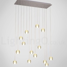 Creatieve Engineering Stage Meteorer Kristallen Bol Hanglamp