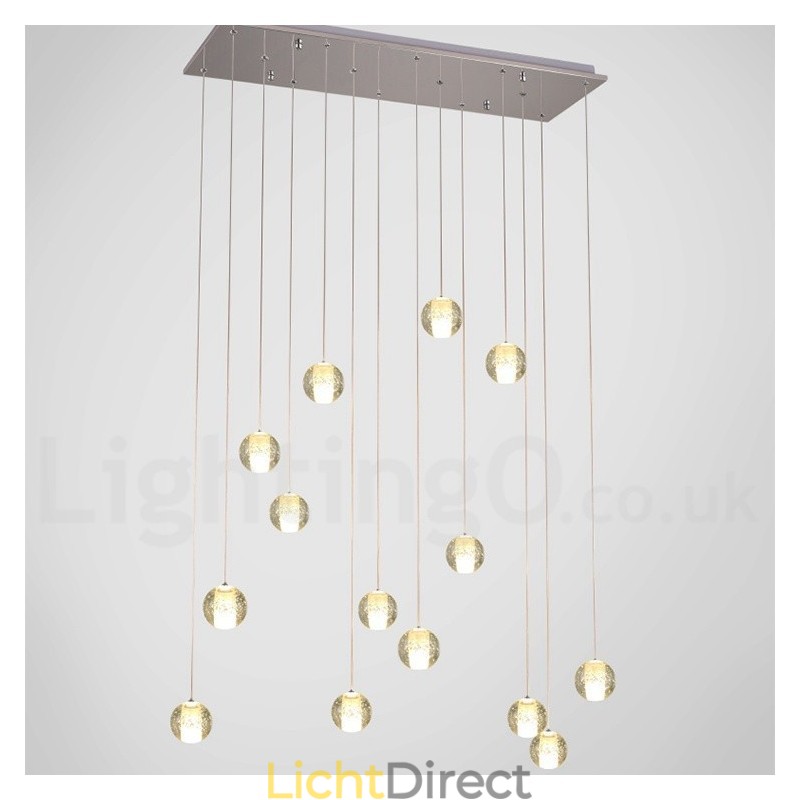 Creatieve Engineering Stage Meteorer Kristallen Bol Hanglamp