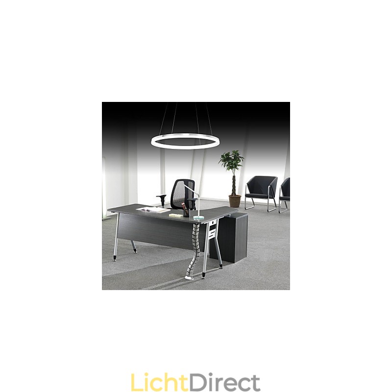 Moderne design hanglamp van hoogwaardig acryl met enkele ring