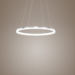 Moderne design hanglamp van hoogwaardig acryl met enkele ring
