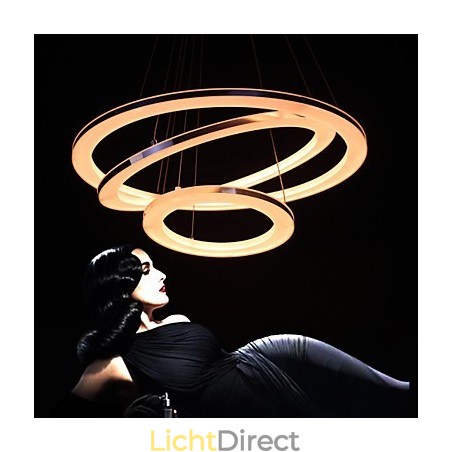 Moderne hanglamp 3 ringen hanglamp acryl Moderne hanglamp 3 ringen hanglamp acryl