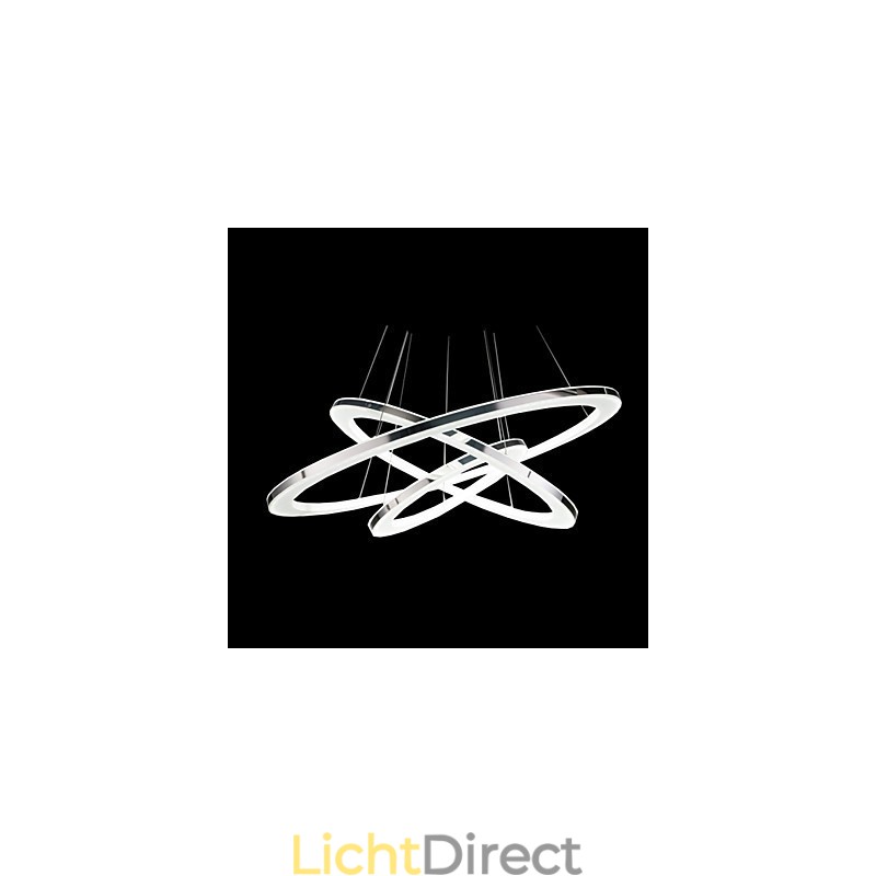 Moderne hanglamp 3 ringen hanglamp acryl