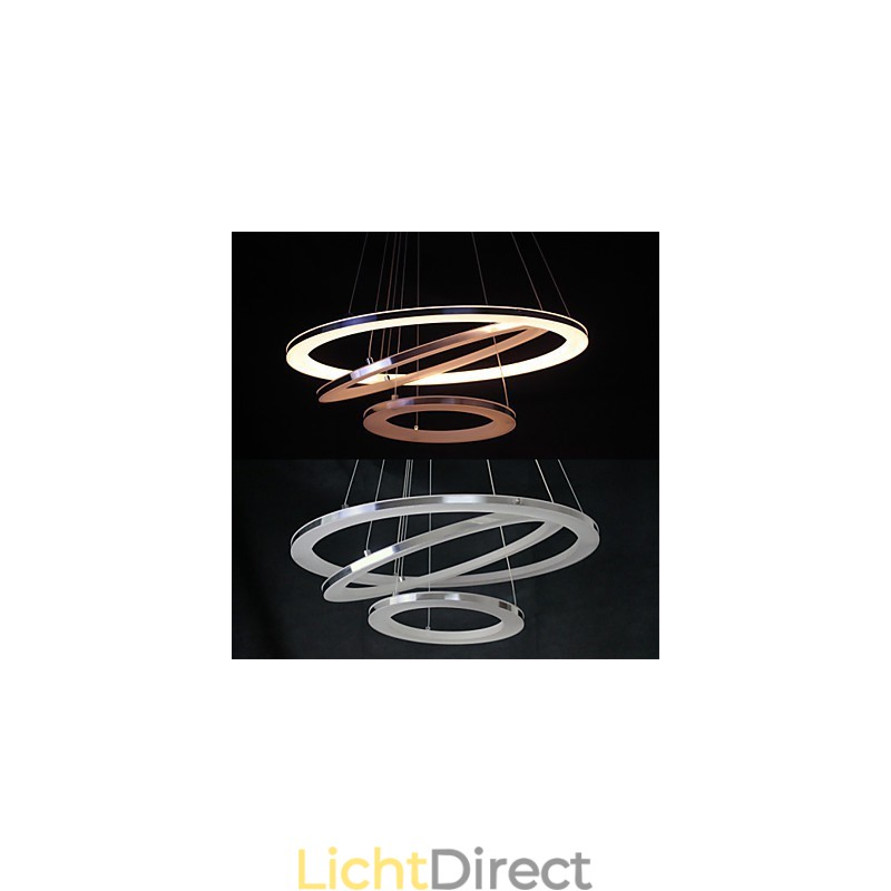 Moderne hanglamp 3 ringen hanglamp acryl