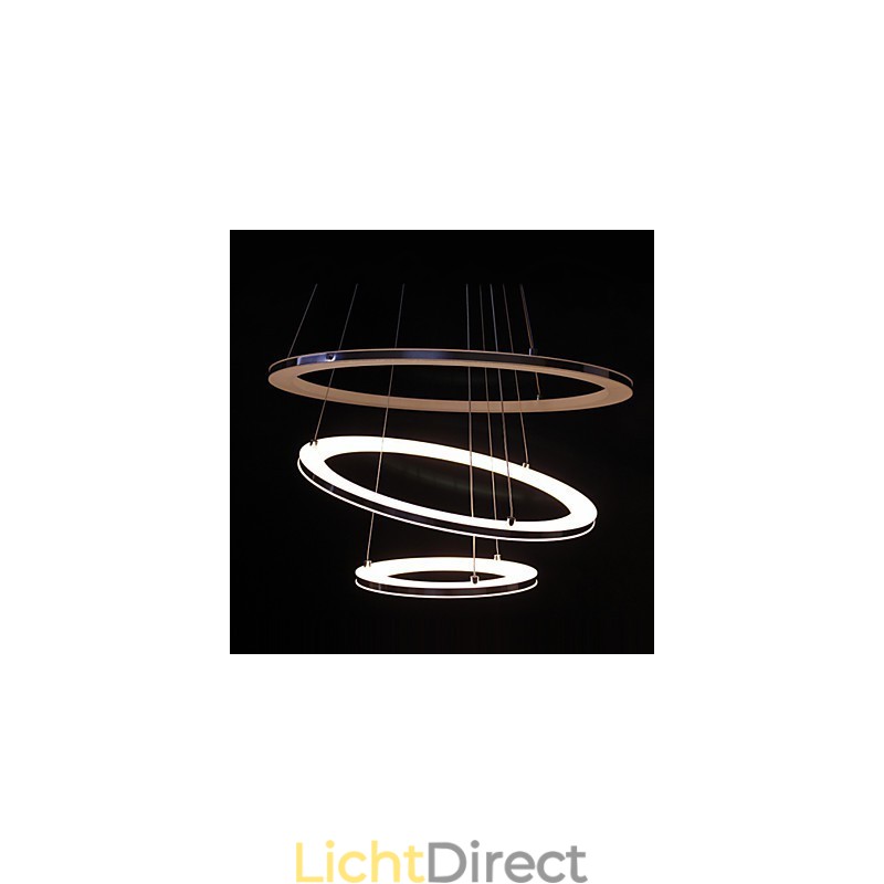 Moderne hanglamp 3 ringen hanglamp acryl