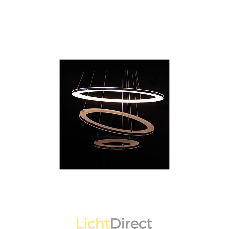 Moderne hanglamp 3 ringen hanglamp acryl