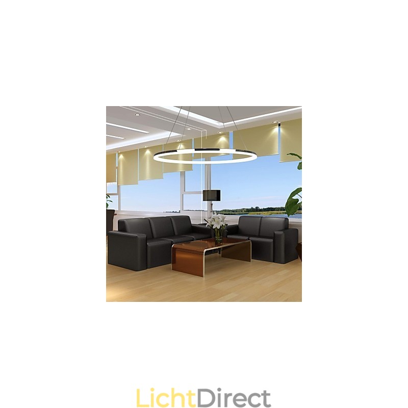 Moderne, eigentijdse mini-stijl gegalvaniseerde metalen hanglamp