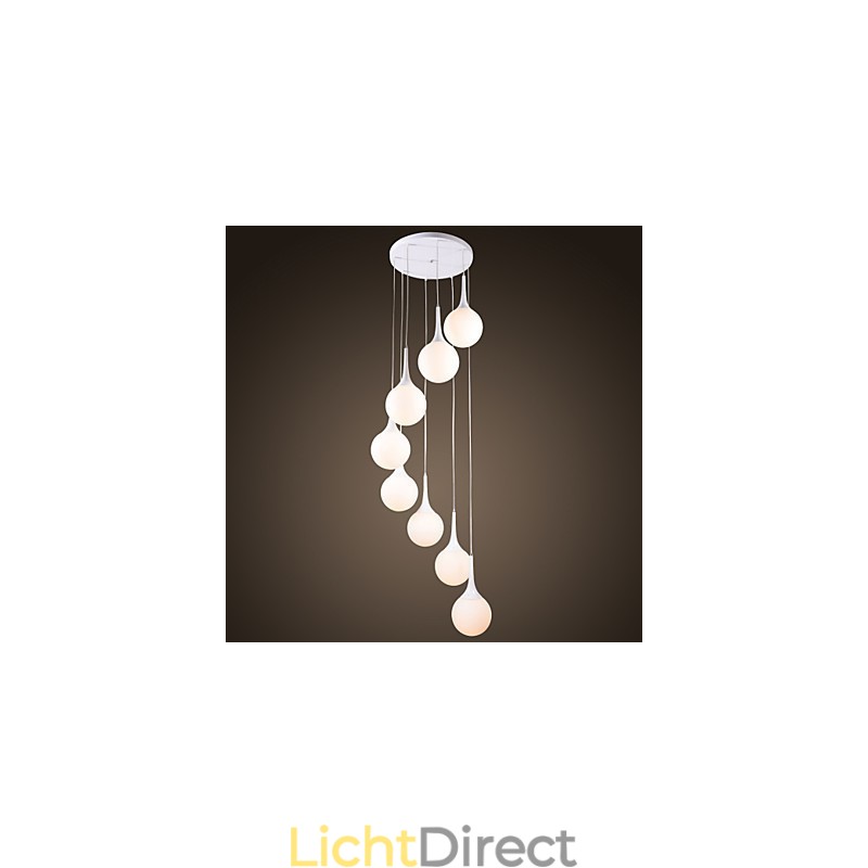 Moderne, eigentijdse Globe Electroplated hanglamp