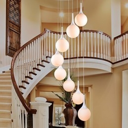 Moderne, eigentijdse Globe Electroplated hanglamp