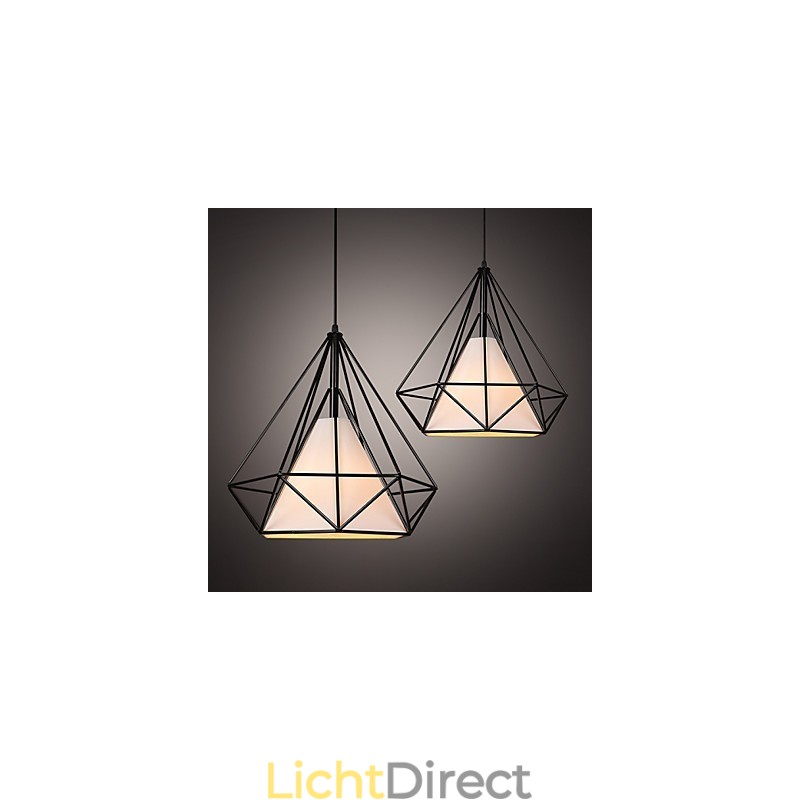 Loft Industrieel Wind Herstellend Oude Manieren Smeedijzeren Lampen Lantaarns Vogelkooi Kroonluchter