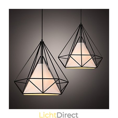 Loft Industrieel Wind Herstellend Oude Manieren Smeedijzeren Lampen Lantaarns Vogelkooi Kroonluchter