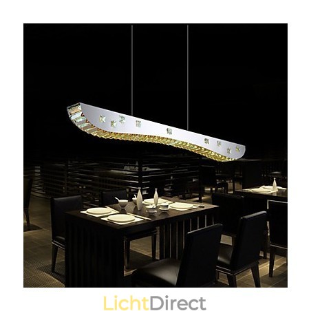 Kristallen hanglamp Chroom Metalen hanglamp Amber of helder kristal Kristallen hanglamp Chroom Metalen hanglamp Amber of helder kristal