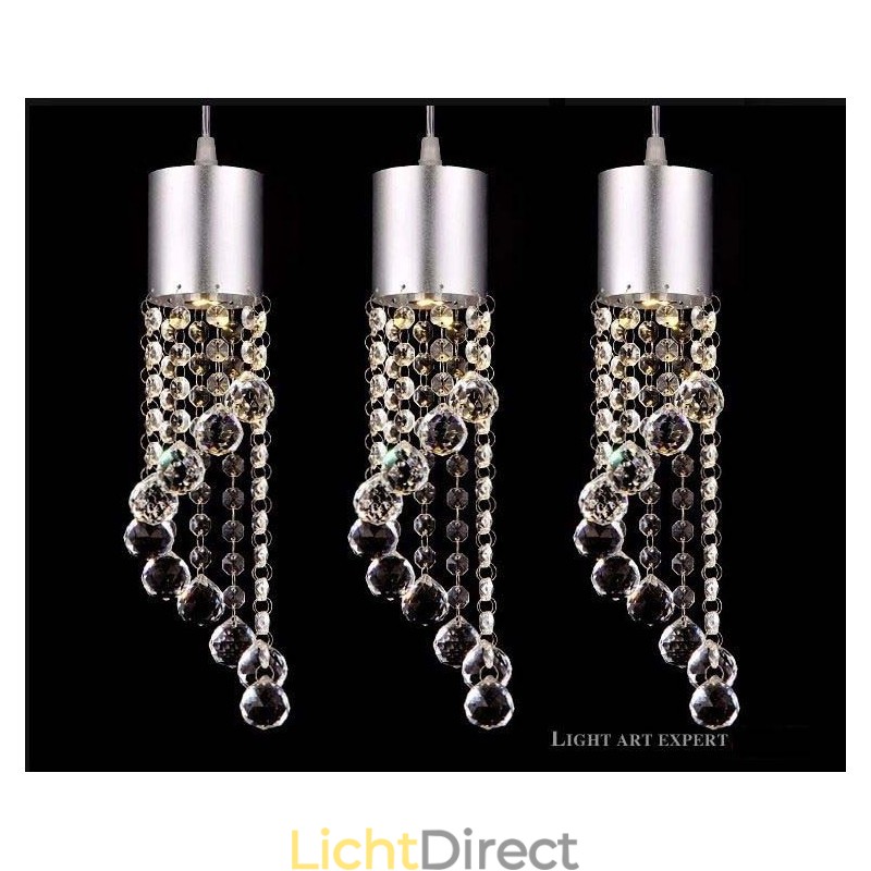 Moderne, eigentijdse schilderij hanglamp