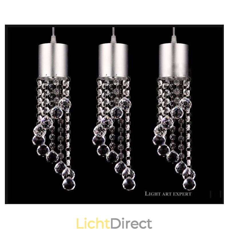 Moderne, eigentijdse schilderij hanglamp