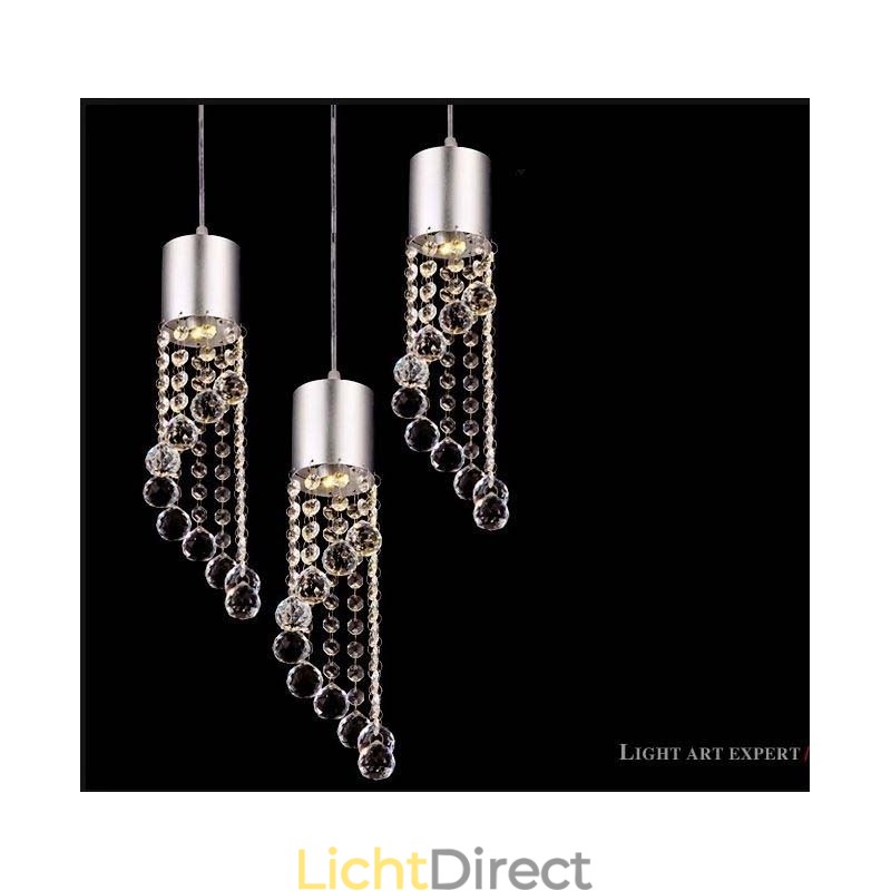 Moderne, eigentijdse schilderij hanglamp