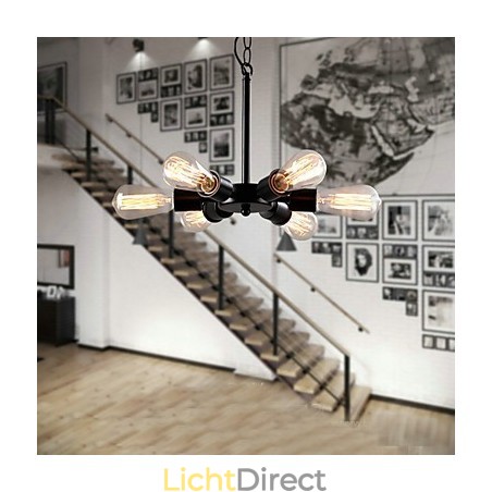 Edison Retro Licht Kroonluchter Edison Retro Licht Kroonluchter