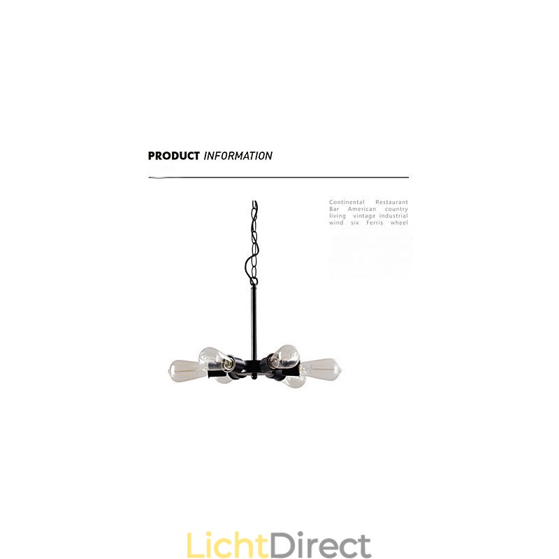 Edison Retro Licht Kroonluchter