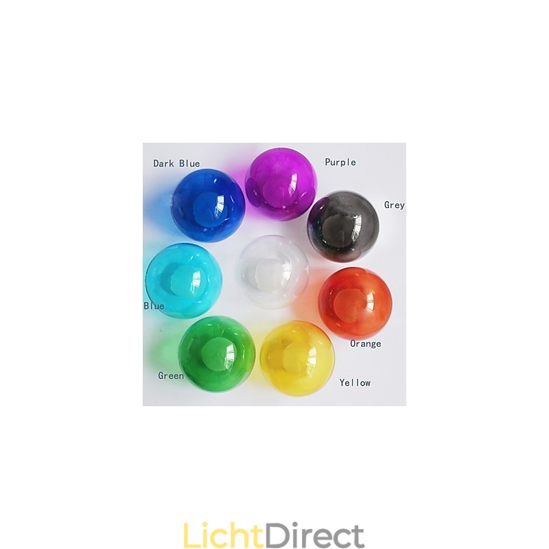 Moderne Bubble Globe gekleurde glazen hanglamp met 19 lampen