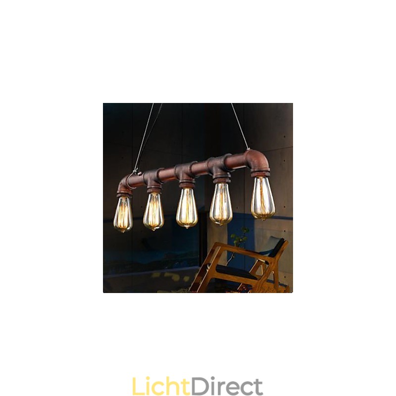 Amerikaanse Landelijke Industriële Veranda Loft Conduit Droplight