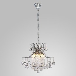 Hanglamp Luxe Moderne Kristal Woonkamer 6 Lampen