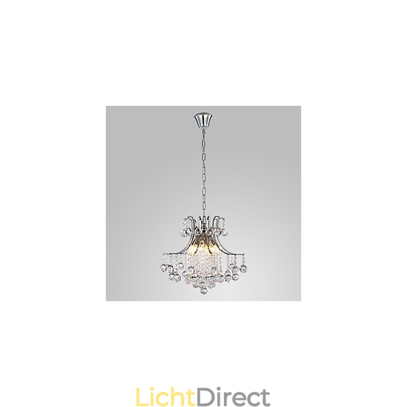Hanglamp Luxe Moderne Kristal Woonkamer 6 Lampen