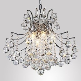 Hanglamp Luxe Moderne Kristal Woonkamer 6 Lampen