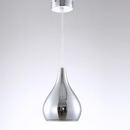 Moderne, eigentijdse Globe-gegalvaniseerde metalen hanglamp