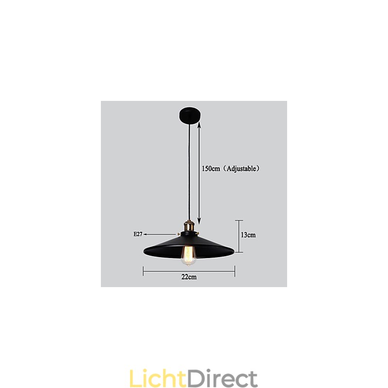 Europese Stijl Retro Klassieke Hanglamp Kunst Hanglamp Geef Lamp Diameter 22CM