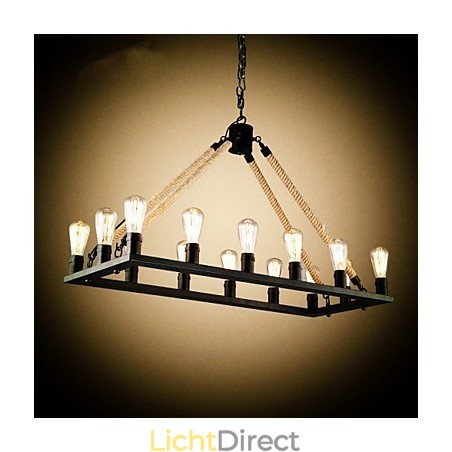 Landelijke ontwerpers schilderen metalen hanglamp Landelijke ontwerpers schilderen metalen hanglamp