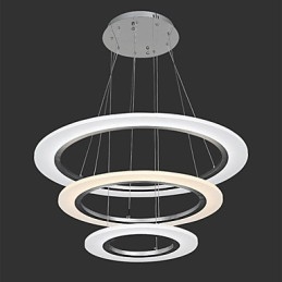 Acryl hanglamp kroonluchter plafondverlichting met doe-het-zelf vorm