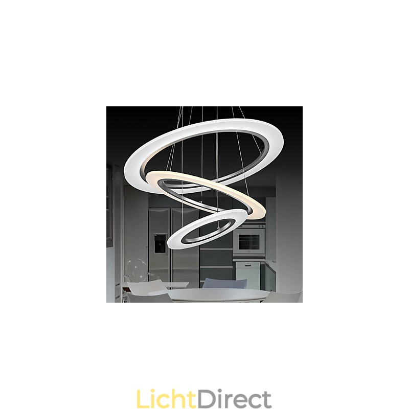 Acryl hanglamp kroonluchter plafondverlichting met doe-het-zelf vorm