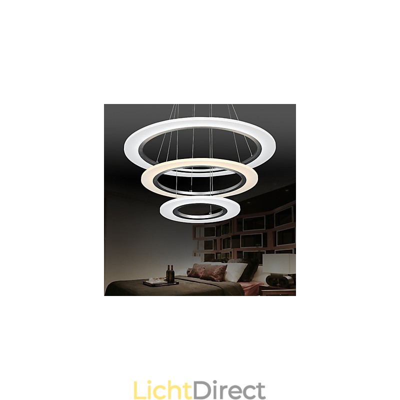 Acryl hanglamp kroonluchter plafondverlichting met doe-het-zelf vorm