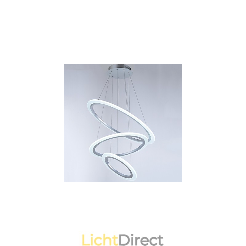 Acryl Hanglamp Lampen Kroonluchter Plafondverlichting met DIY 3 Ringen