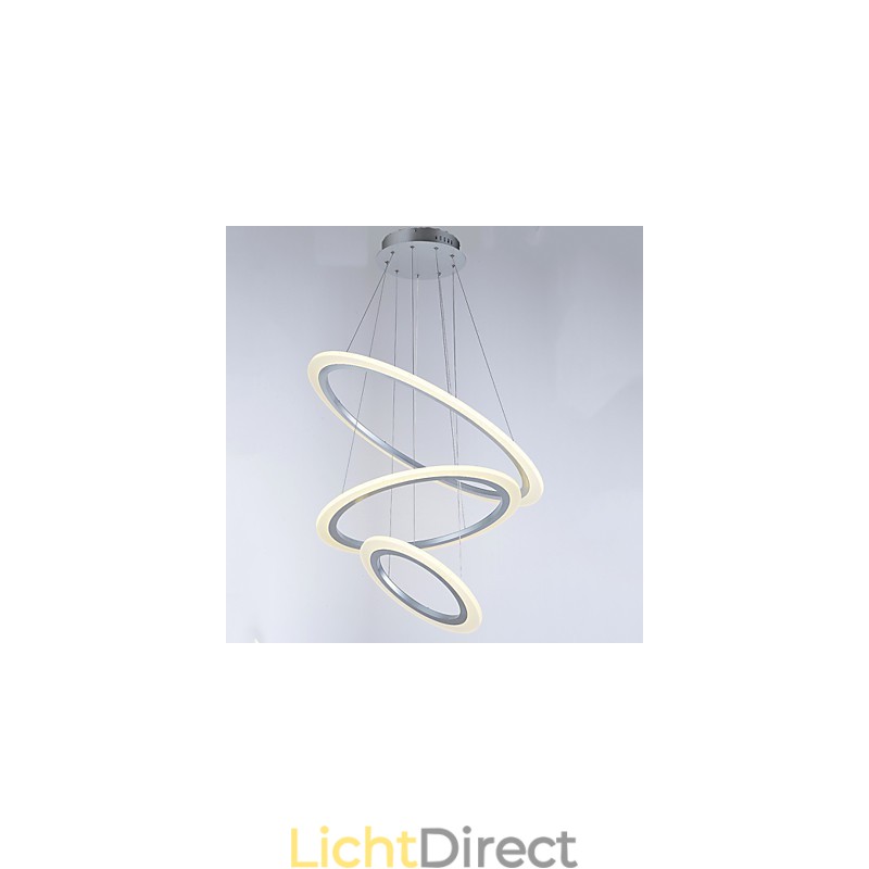 Acryl Hanglamp Lampen Kroonluchter Plafondverlichting met DIY 3 Ringen