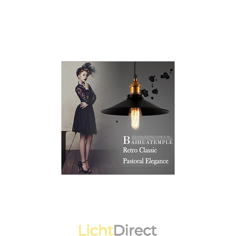 Europese Stijl Retro Klassieke Hanglamp Kunst Hanglamp Geef Lamp Diameter 30CM